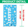Custom Name Daisy Beach Towel For Summer TH10 894167