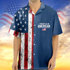 Personalized I Identify As An American With Patriotic USA Flag Hawaiian Shirt LM32 669229
