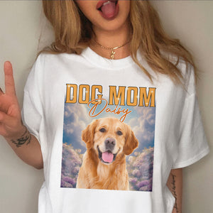 Custom Photo Retro Style Comfort Shirt For Dog Lover TH10 896139