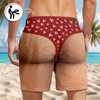 Personalized Funny Adult Swim Trunks Fake Underwear Beach Short CH07 180380