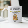 To The World Best Dog Dad White Mug Personalized Gift For Father's Day HO82 893710