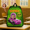 Custom Kid Photo Racing My Own Way Personalized Backpack HA75 921638