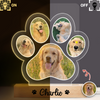 Custom Dog Photo And Name Memorial LED Night Light For Dog Lover TH10 170441