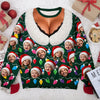 Personalized Funny 3D Big Boobs With Silly Xmas Leds Pattern All-Over-Print Ugly Sweater - Party Cosplay Costume Xmas Gift HO82 903664