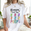 Hangin’ With My Peeps Easter Bright Shirt Personalized Gift For Easter Day HO82 901210