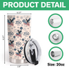 Personalized USA 250 Anniversary Eagle 1776-2026 Fat Tumbler HA75 920306