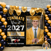 Custom Photo Congrats Class of 2026 Backdrop For Grad Party Decorations CH07 910864