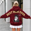 Personalized Best Dad Mom Ever Shoulder To Shoulder Shirt CH07 180942