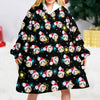 Custom Face Photo Dog Cat Hoodie Blanket For Dog Cat Lovers HA75 898282