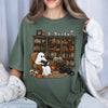 Retro Ghost Reading Book Comfort Shirt, Halloween Librarian Teacher Gift LM32 669569