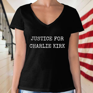 Justice For Charlie Kirk Dark Shirt HO82 65762