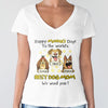 Woof Best Dog Mom Personalized Shirt Mother's Day Gifts HA75 892152