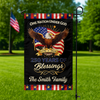 Custom Family Name One Nation Under God 250 Years Of Blessings Garden Flag TH10 169025