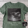 Custom Ultrasound Photo Happy Father's Day Comfort Shirt - Personalized New Dad Gift CH07 911514