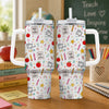 Custom Teacher Name Back To School Tumbler 40oz With Iron Ring HA75 921942