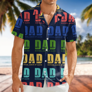 Personalized The Man The Myth The Legend Dad Hawaii Shirt LM32 893705