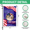 Custom Photo Pawty In The USA 250 Years Of Freedom Garden Flag TH10 169245