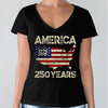 250 Years America Anniversary 250th Independence Day Dark Shirt HA75 897364
