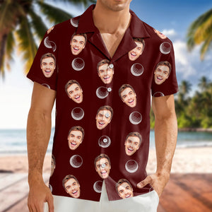 Custom Face Photo Hawaii Shirt Gift For Golf Lovers TH10 898189