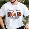 Custom Photo Merry Christmas Dad Thanks For Picking Up My Poop And Stuff Bright Shirt Gift For Dog Lovers HO82 894406