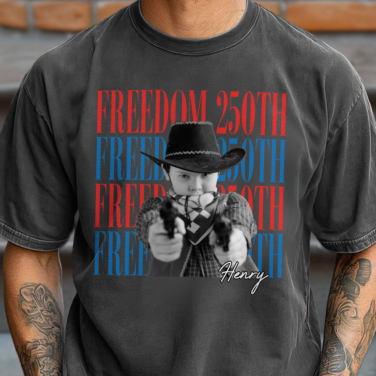 Custom Photo Freedom 250th Comfort Shirt TH10 170135