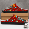 Custom Photo Cat Christmas Lights Slippers Unique Funny Gift HA75 897694