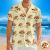 Custom Dog Photo Personalized Cute Puppy Hawaii Shirt For Dog Lovers CH07 911044