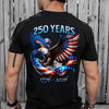 Patriotic Eagle and Flag 250 Years 1776-2026 Back Shirt CH07 911210