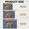Custom 3D America Dog Red White Woof Doormat – Patriotic America 250 Years of Freedom LM32 899221
