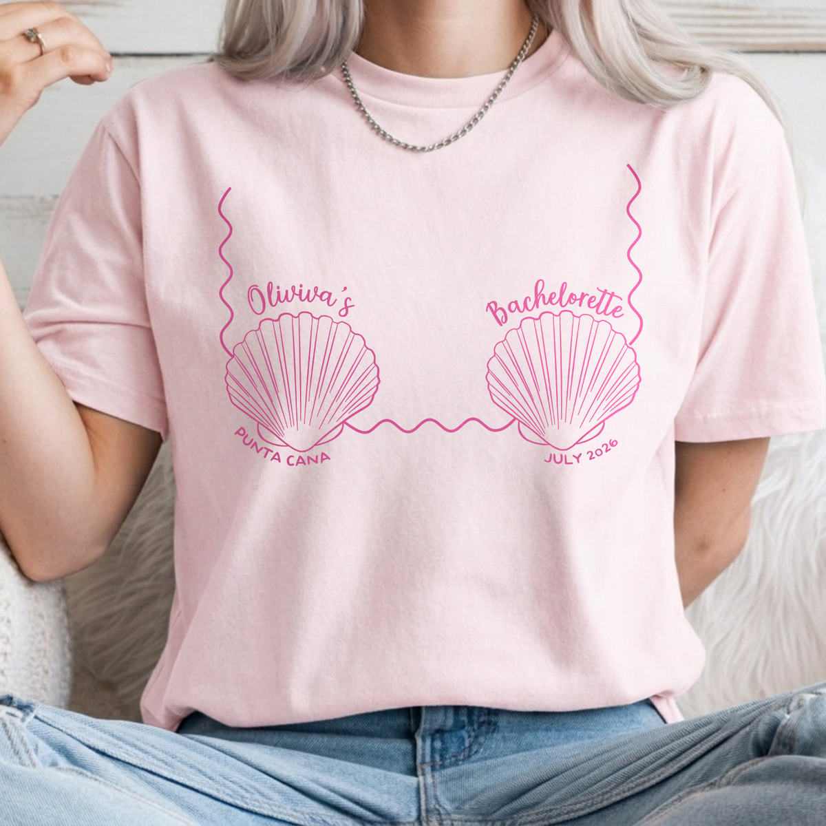 Personalized Mermaid Beach Bachelorette Comfort Shirt – Bride Tribe Gift LM32 669495