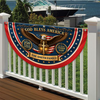 Personalized God Bless America 250 Years Of Freedom Non-Pleated Fan Flag LM32 669289