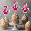 Custom Photo Graduation Gift - Personalized Cupcake topper, Class Of 2026, High School Graduation Gift, Photo Portrait Cupcake Topper HO82 901398