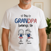 Personalized This Grandpa Belongs To Us Personalized Bright Shirt HA75 920560