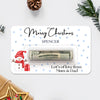 Personalized Christmas Money Holder Card, Thoughtful Cash Gift for Family & Friends HA75 919388