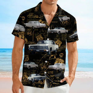 Custom Car Photo Retro Style Hawaiian Shirt HO82 894430