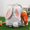 Personalized Bunny Rabbit Plush Reversible Carrot Keychain - Easter Gift for Kids LM32 897769