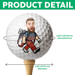 Custom Face Golf Ball Perfect Gift for Golf Lovers HA75 898640
