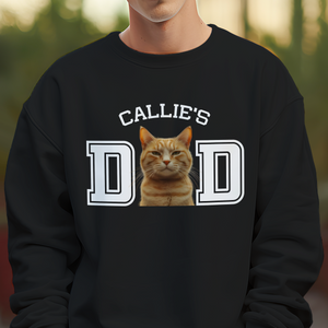 Custom Photo Cat Dad Shirt Gift For Dad HA75 892460