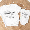 Personalized Our First Father's Day Together Matching Shirt LM32 899979