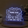 Mama Bear We Love You Personalized LED Night Light Gift For Mom Grandma CH07 895310