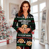 Custom Dog Photo Merry Christmas Ya Filthy Animal Pajamas TH10 894289