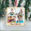 Custom Family Photo Keepsake 2025 Christmas Gift Wooden Ornament LM32 897335