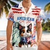 Personalized America Cat Dad, Dog Dad Hawaii Shirt LM32 899115