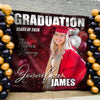 Custom Photo Class Of 2026 Balloon Graduation Party Backdrop LM32 899451