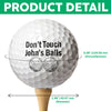 Custom Name Don't Touch My Ball Funny Golf Ball Marker TH10 169617