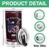 Custom Name Faith, Family & Freedom America 250 Years Anniversary Fat Tumbler 1776–2026 CH07 910590