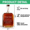 We The People Sympathy Quote For 250 Years of Freedom Whiskey Bottle LM32 895481