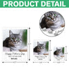 Custom Photo Happy Father's Day To the Best Cat Dad Building Brick Blocks TH10 169995