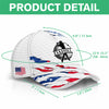 Personalized Golf Ball Pattern With America Flag Classic Cap HO82 902326