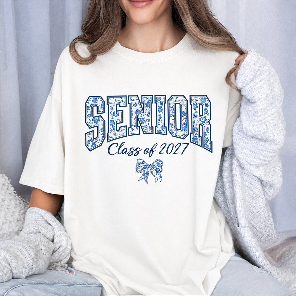 Senior Class Of 2027 Comfort Shirt For Seniors & Family, Graduation Gift TH10 170629
